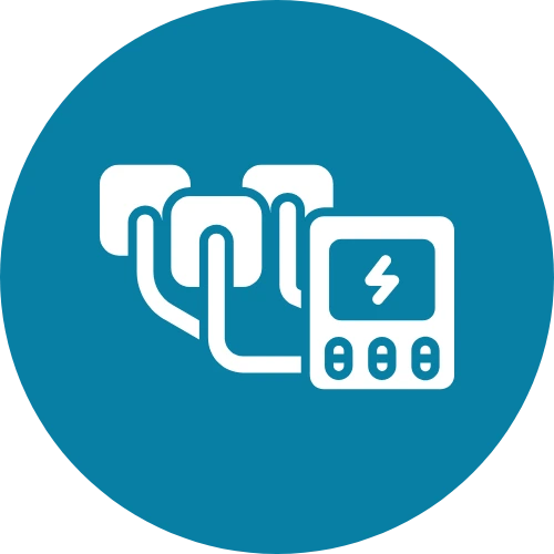 ikona urządzenia do elektrostymulacji